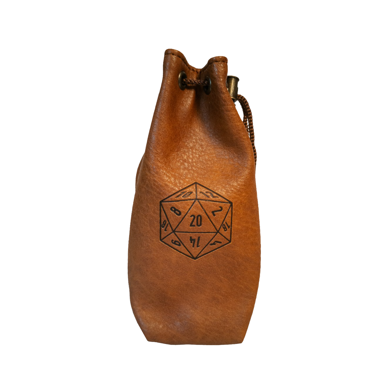 Dice Bag - Small Brown